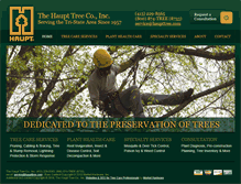 Tablet Screenshot of haupttree.com